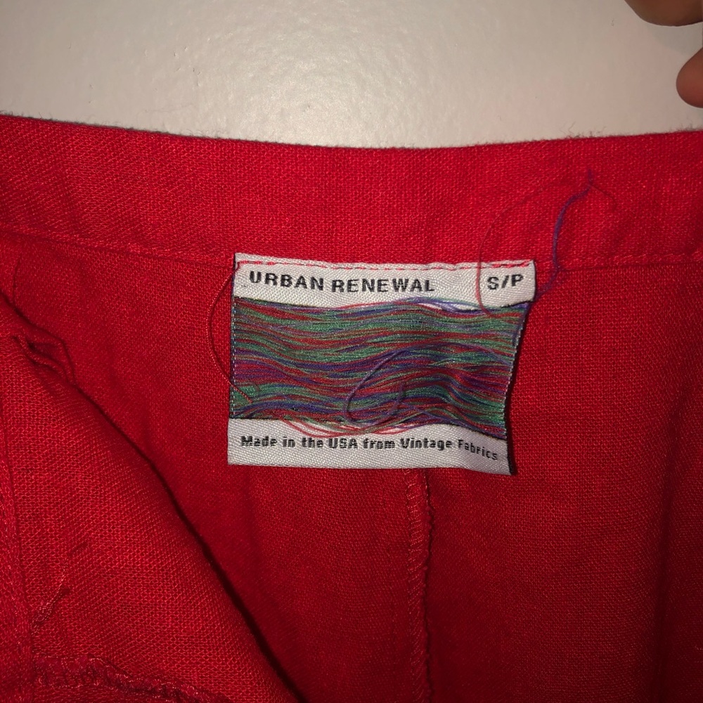 Red urban outfitters pants